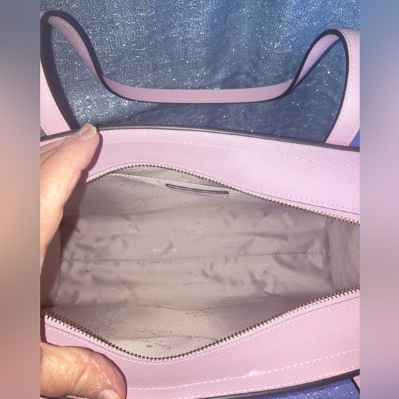 Kate Spade "Kenzie" Pink Horizon Saffiano Leather Medium Tote NWT - Picture 15 of 16